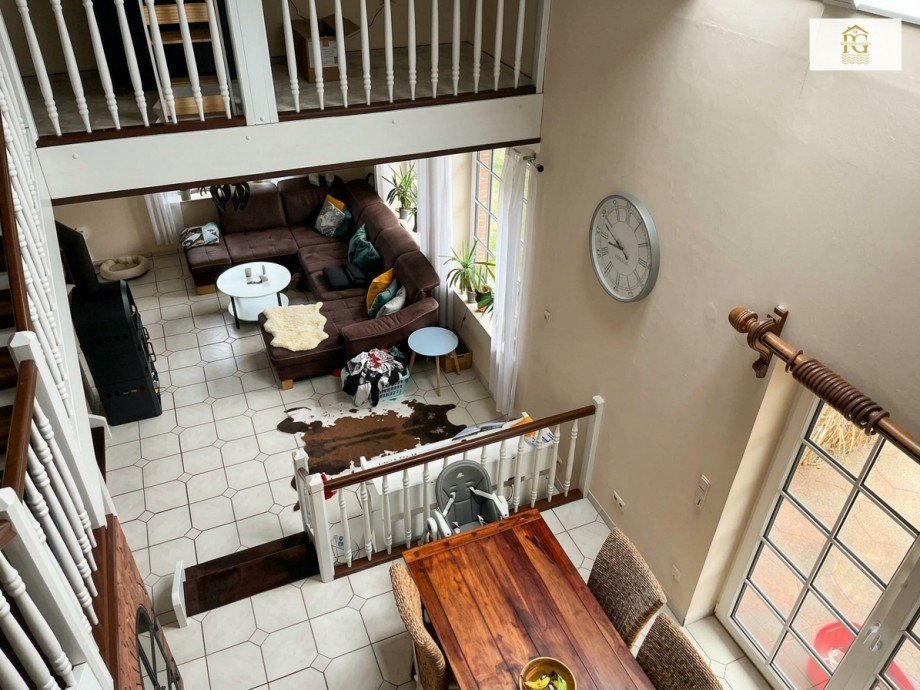 Blick von der Gallerie Einfamilienhaus Cuxhaven / Altenbruch