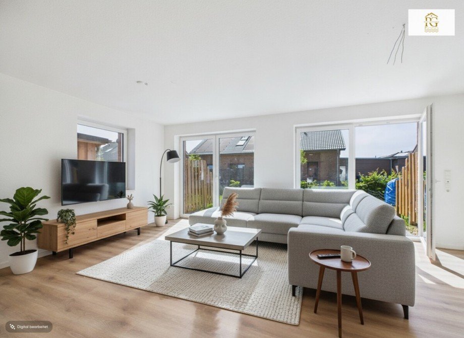 Wohnzimmer Homestaging Ki generiert-PR0348-STILL011-001 Reihenhaus Otterndorf
