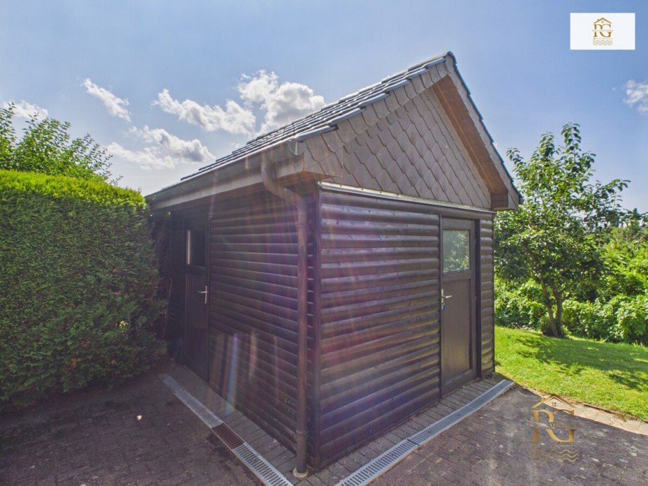 Gartenhaus f�r Haus A und B /Nutzfl�che Ferienhaus Otterndorf