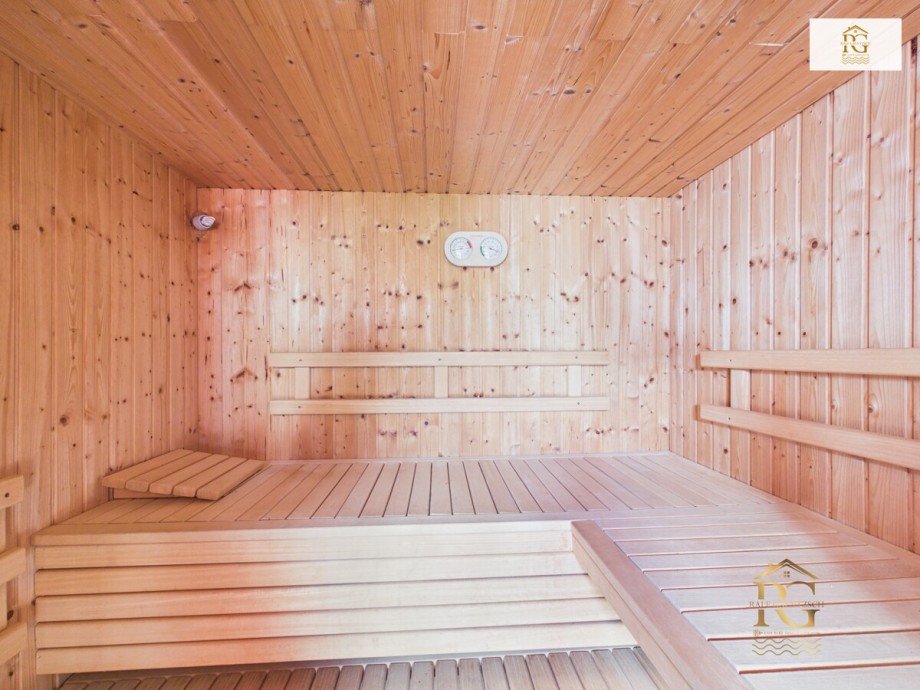 Sauna im Nebengeb�ude Ferienhaus Neuhaus (Oste)