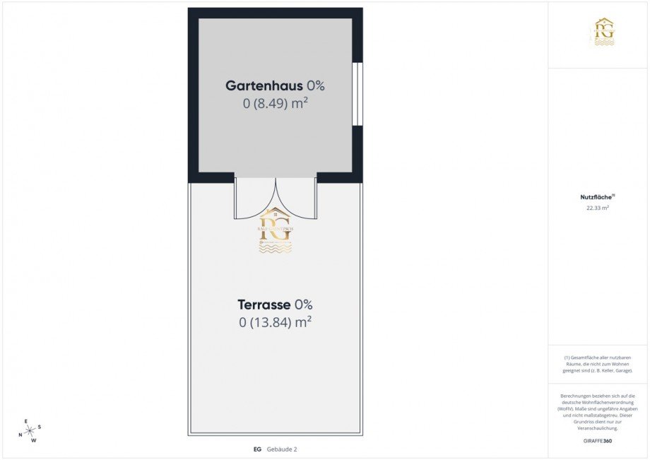 Gartenhaus Etagenwohnung Neuenkirchen