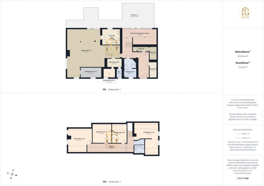 EG + OG Einfamilienhaus Steinau / H�ring