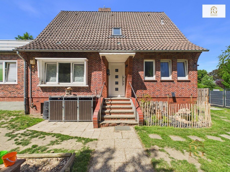 Haus von vorne Einfamilienhaus Otterndorf
