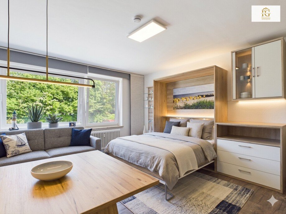 Schlafzimmer EG Homesteading Etagenwohnung Cuxhaven