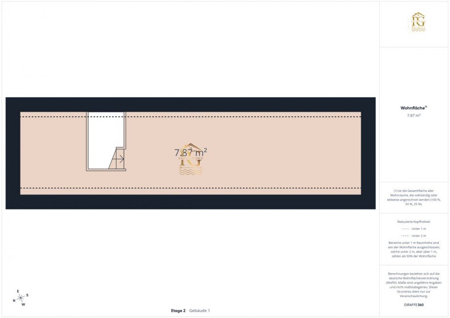 Grundriss DG Doppelhaush�lfte Geestland