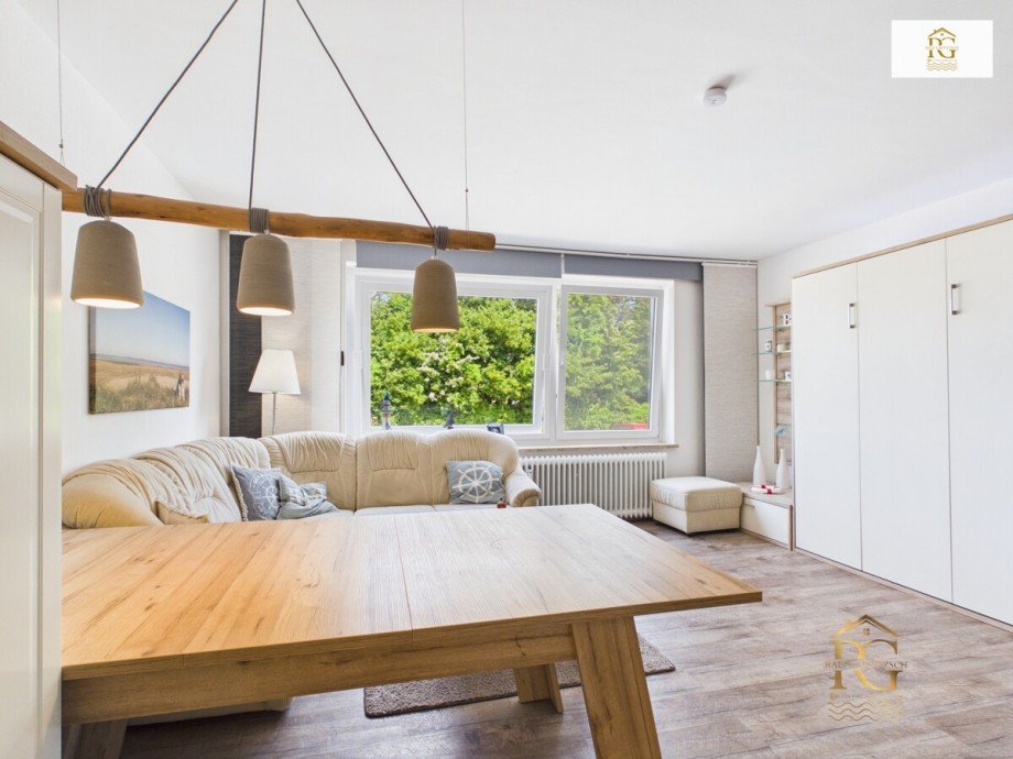 Wohnzimmer/Schlafzimmer EG Etagenwohnung Cuxhaven