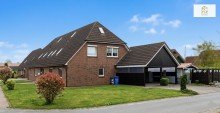 Hausansicht Gepflegte Eigentumswohnung n�he Nordseebad Otterndorf mit Terrasse und Gartenhaus in einem gepflegtem Mehrfamilienhaus in Neuenkirchen