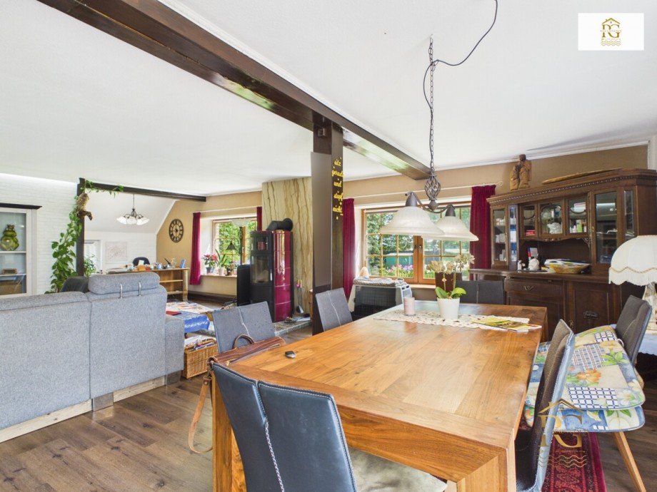 Wohnzimmer EG Einfamilienhaus Steinau / H�ring