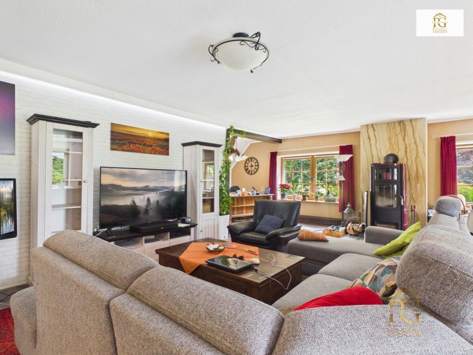 Wohnzimmer EG Einfamilienhaus Steinau / H�ring