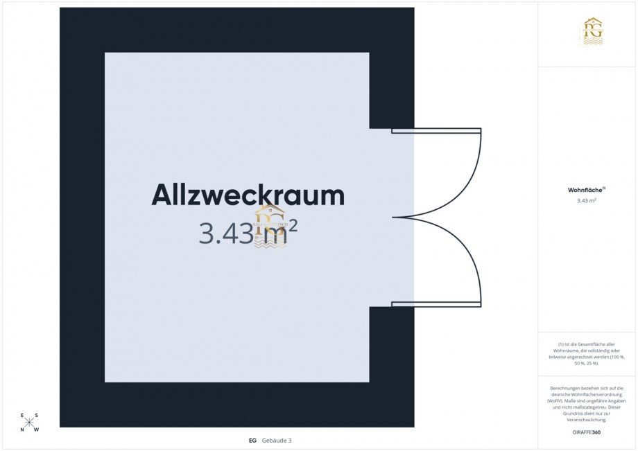 Allzwecksraum Doppelhaush�lfte Geestland