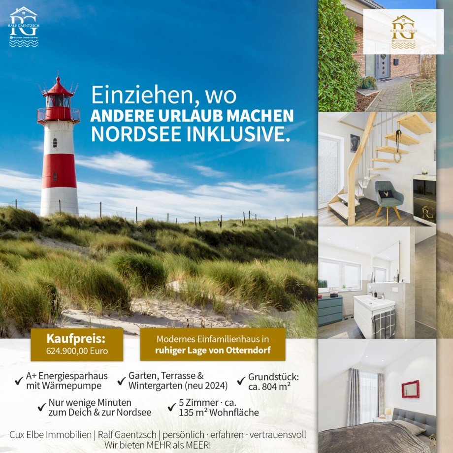 EFH Energieklasse A+ Einfamilienhaus Otterndorf