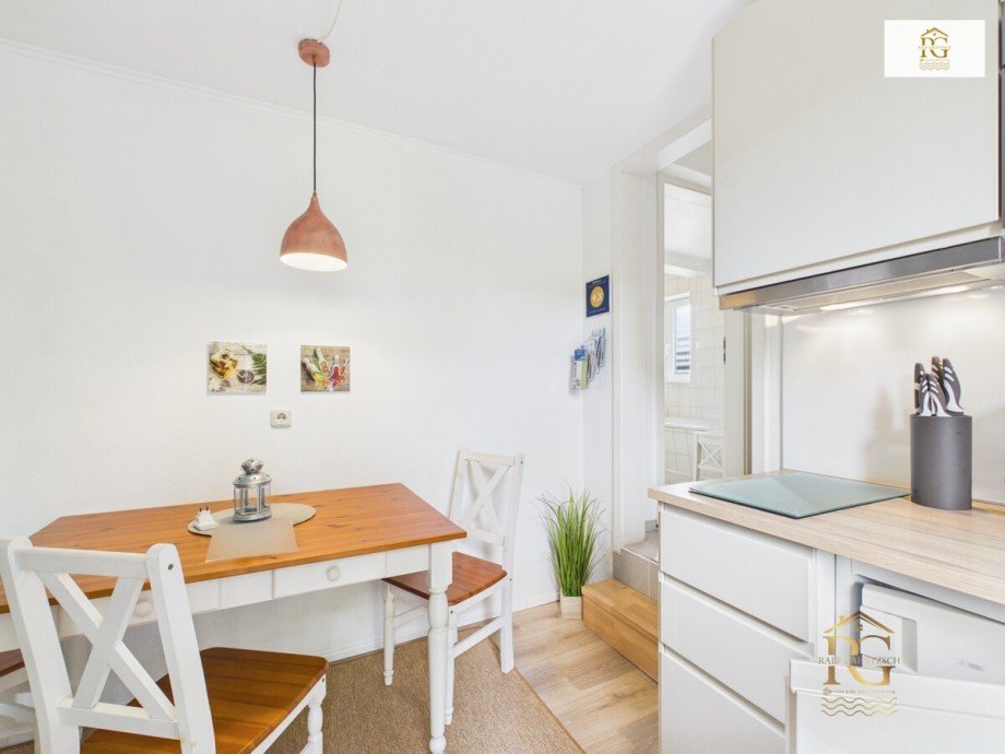 K�che in der Ferienwohnung Einfamilienhaus Neuhaus (Oste)