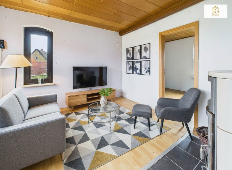 Wohnbeispiel KI virtuell als M�glichkeit Einfamilienhaus Otterndorf