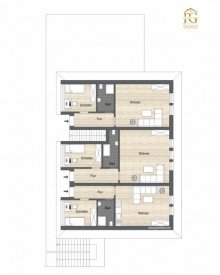 Grundriss Einliegerwohnungen Architektenhaus TOP modernisiert mit drei zus�tzlichen Wohnungen in Strandn�he