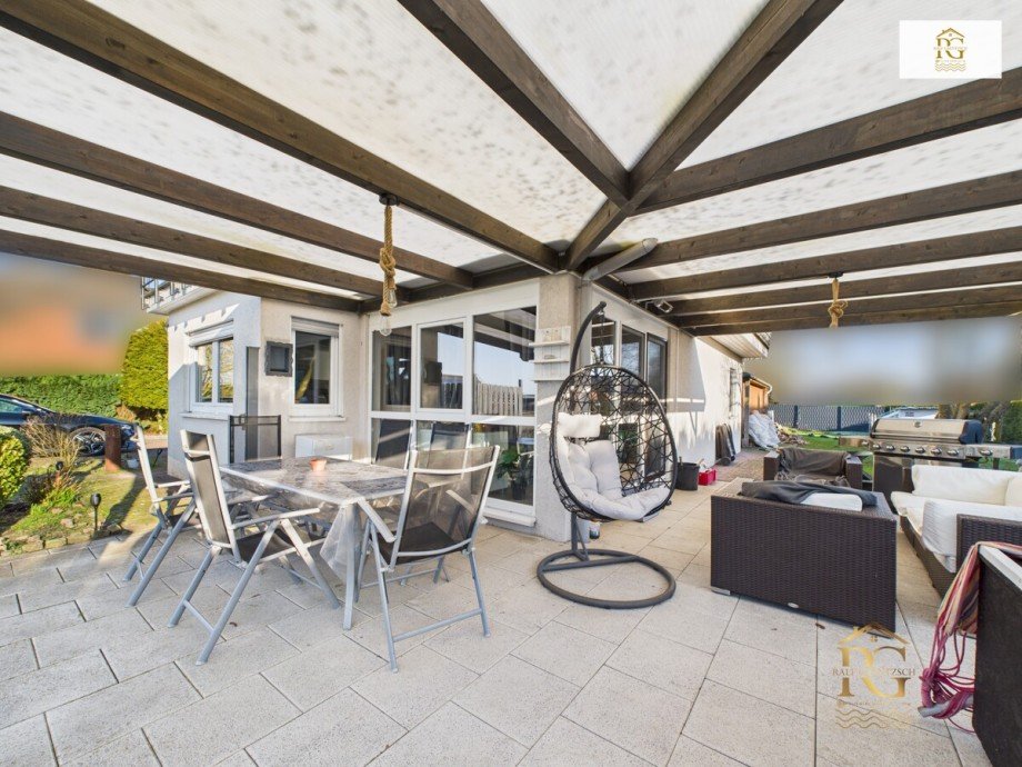 �berdachte Terrasse Bild 2 Einfamilienhaus Wischhafen