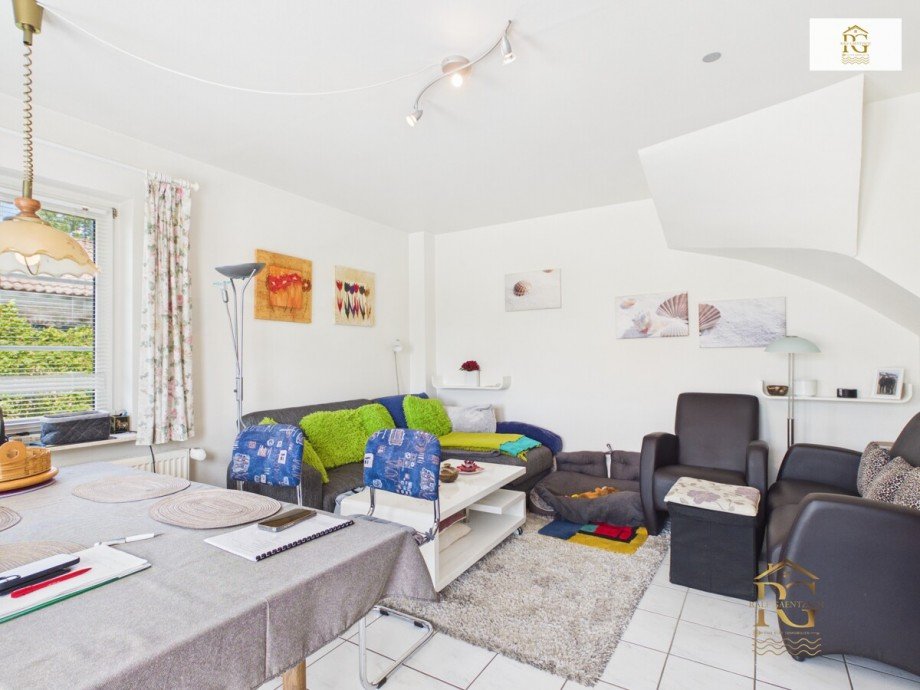 Wohn/Esszimmer Haus B Ferienhaus Otterndorf