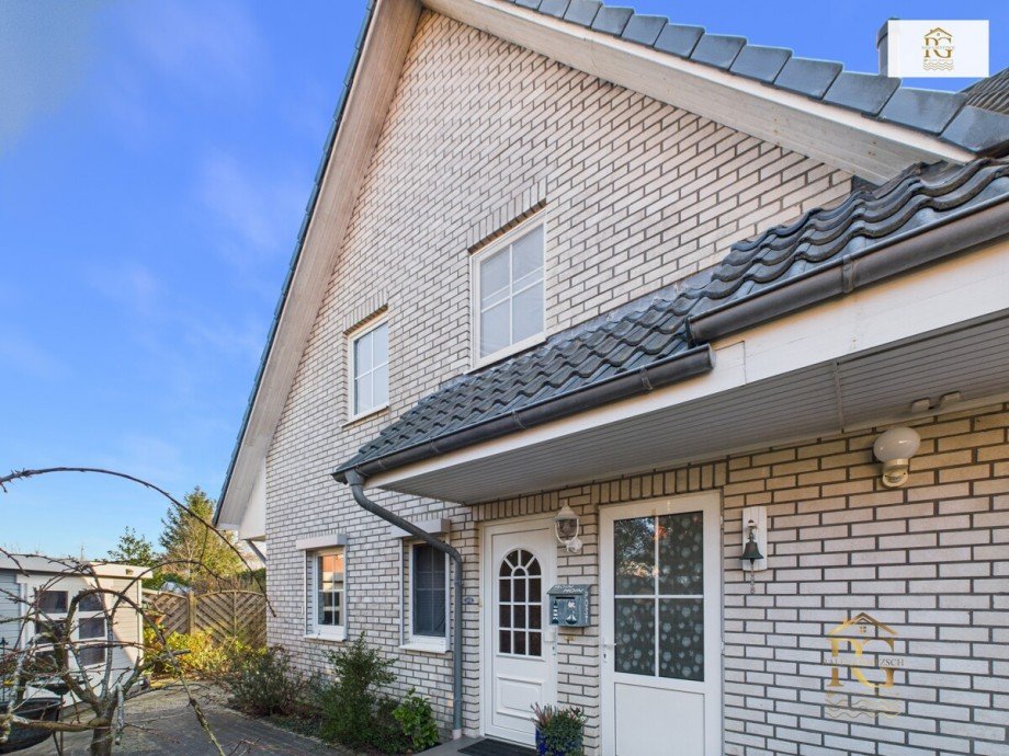 Hausansicht 4 b Doppelhaush�lfte Geestland